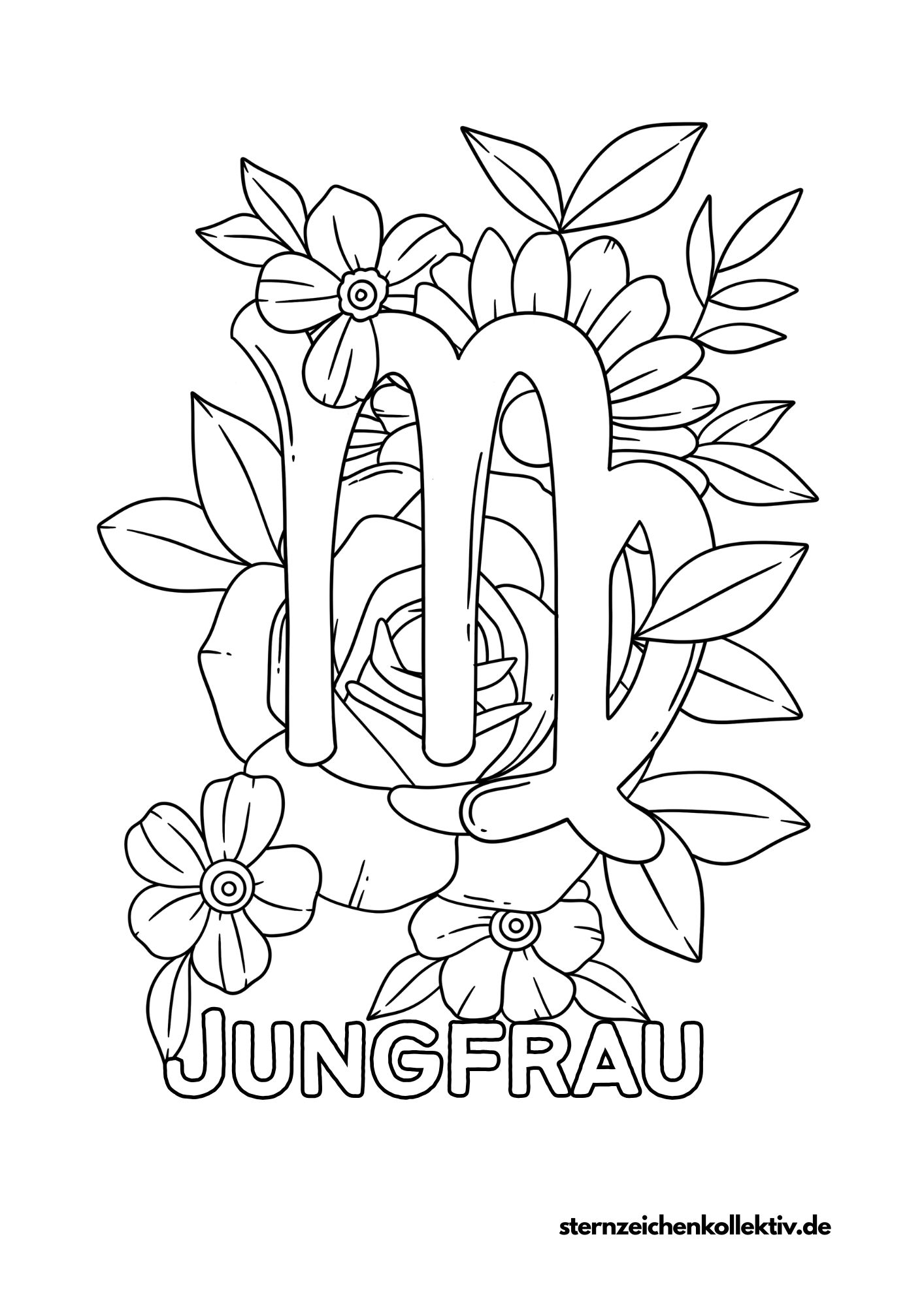 ausmalbilder sternzeichen