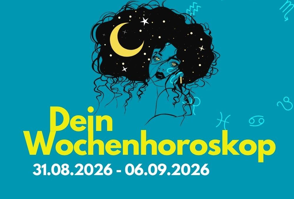 Wochenhoroskop 31. August bis 6. September 2026: Diese Woche verändert die Richtung