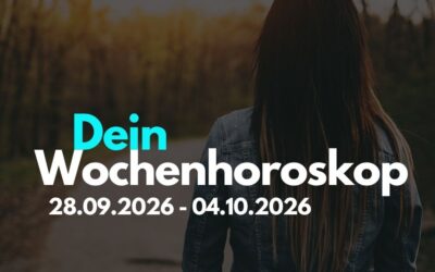 Wochenhoroskop 28. September bis 4. Oktober 2026: Das erwartet dein Sternzeichen