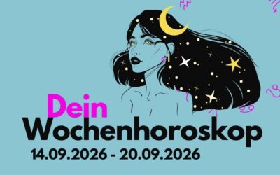 Wochenhoroskop 14. bis 20. September 2026: Das erwartet dein Sternzeichen diesen Monat