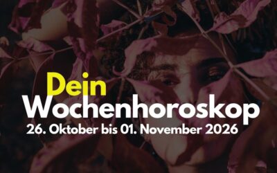 Wochenhoroskop 26. Oktober bis 1. November 2026: Das erwartet dein Sternzeichen