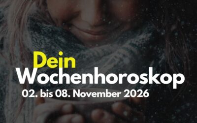 Wochenhoroskop 2. bis 8. November 2026: Das erwartet dein Sternzeichen